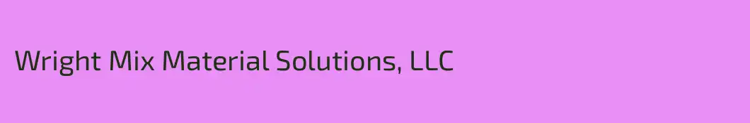 Wright Mix Material Solutions, LLC
